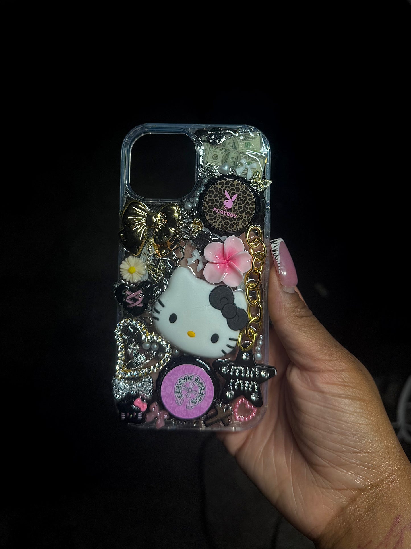 Premade case ( fits iphone 13, 14, & 15)