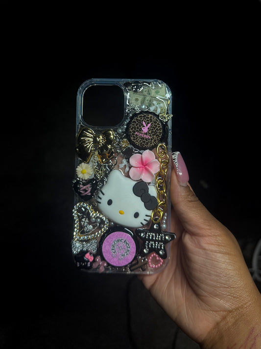 Premade case ( fits iphone 13, 14, & 15)
